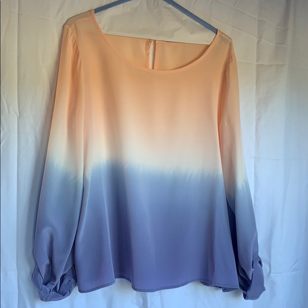 Gypsy Silk Ombré Blouse